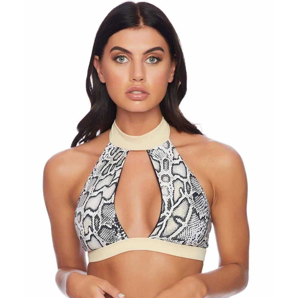 VYB Heart of Stone Halter Bikini Top